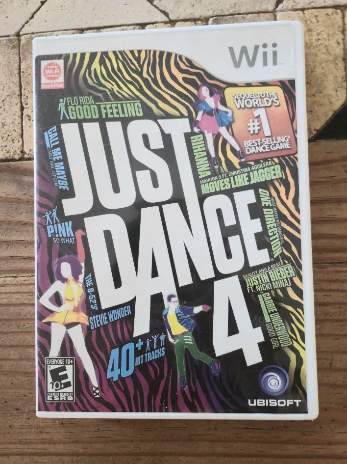 Wii Just Dance 4. Complete With Manual. Check Out My Other Listings For More Wii Games