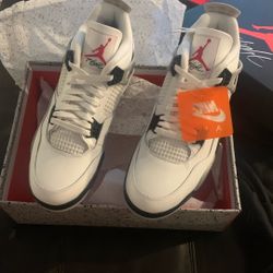Air Jordan 4 Retro White Cement