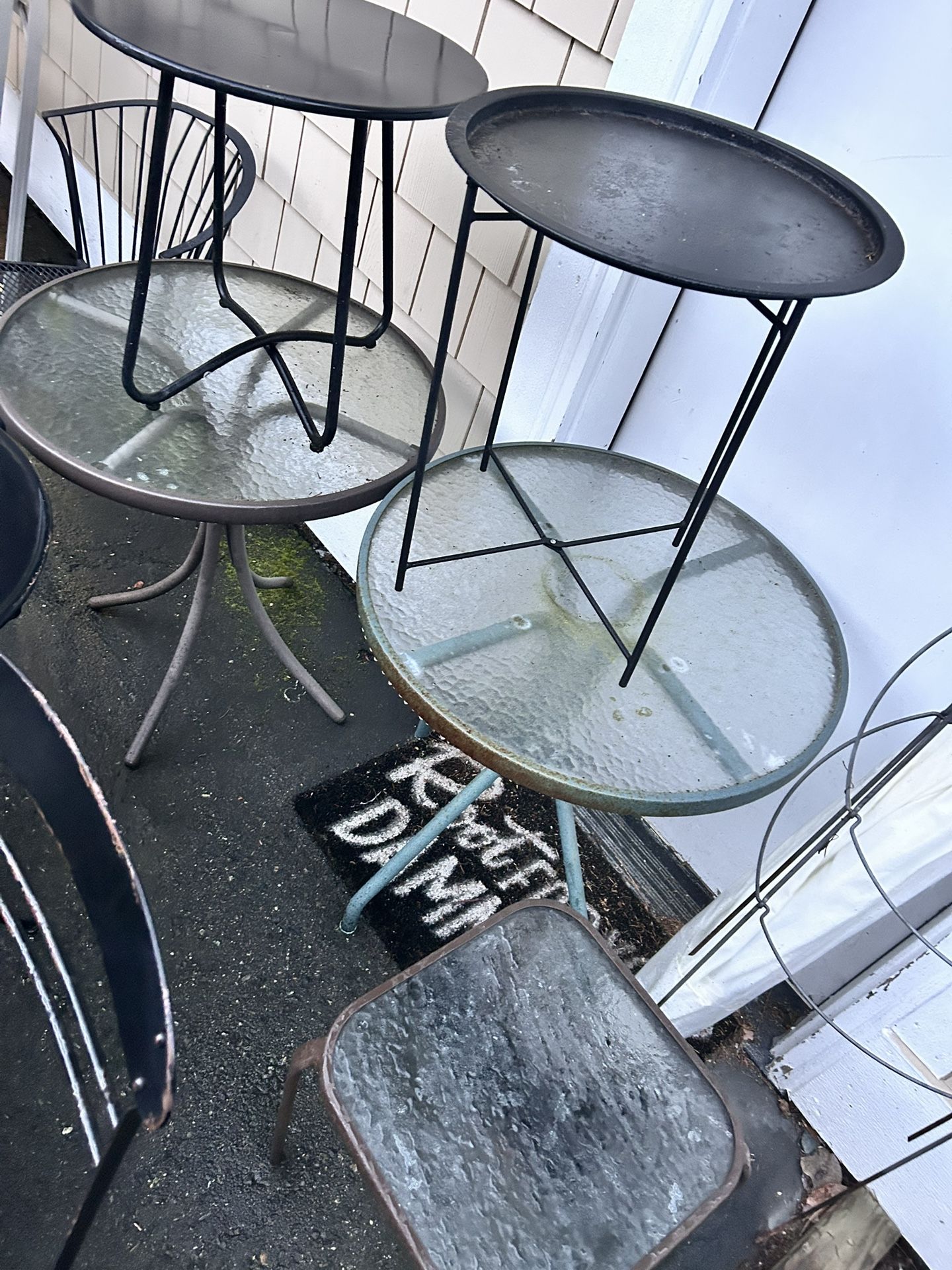 Patio Table And Side Tables