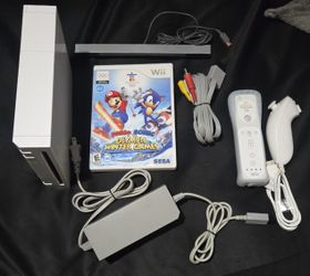 Nintendo Wii With Mario & Sonic At The Olympic Winter Games