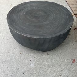 Solid  Tree Trunk Coffee Table 