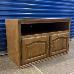 traditional oak tv stand 