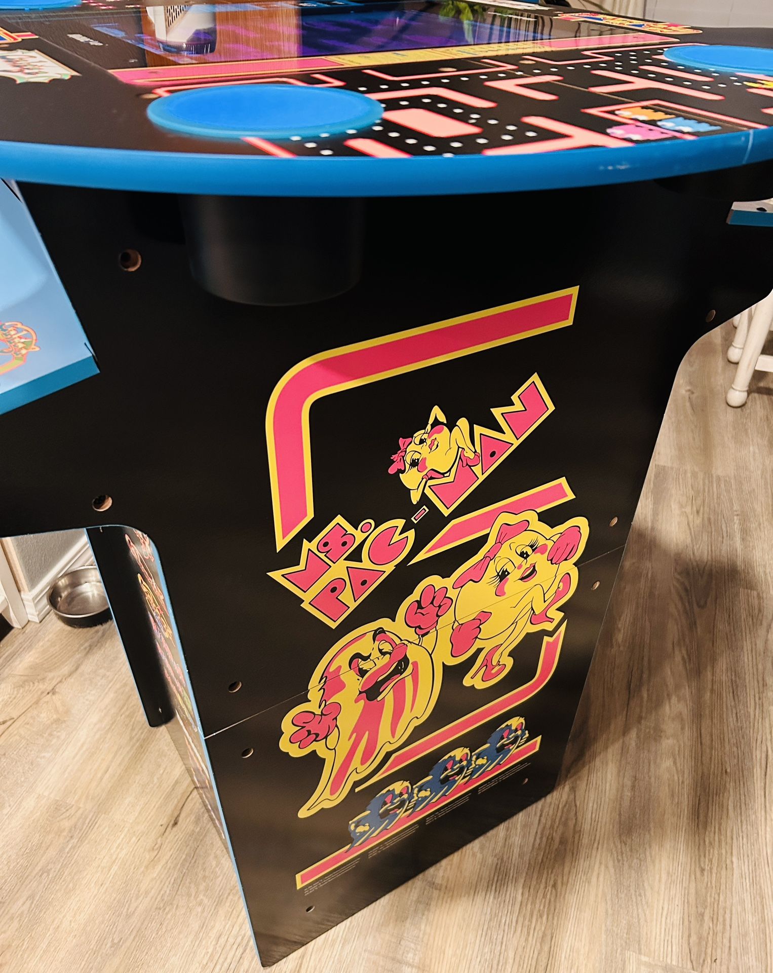 Almost New, Arcade 1Up Pub Style “Classics” Arcade Game. 12 Games! Ms. PAC Man, Galaga, Galaxian