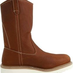NEW Size   10.5 W 11 Or 11.5 Or 13 Wide  14 Wolverine men Wellington Work Boot Wedge Loader
100% Leather Soft Toe
