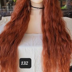 Front Lace Copper Hair