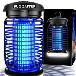 Bug Zapper with LED Light, Mosquito Zapper Outdoor Electric, Fly Zapper, Insect Zapper Electronic Fly Traps, Plug in Mosquito Killer for Indoor Outdoo
