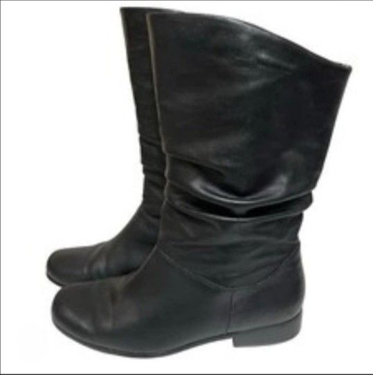 St John's Bay Mid-calf Leather Boots