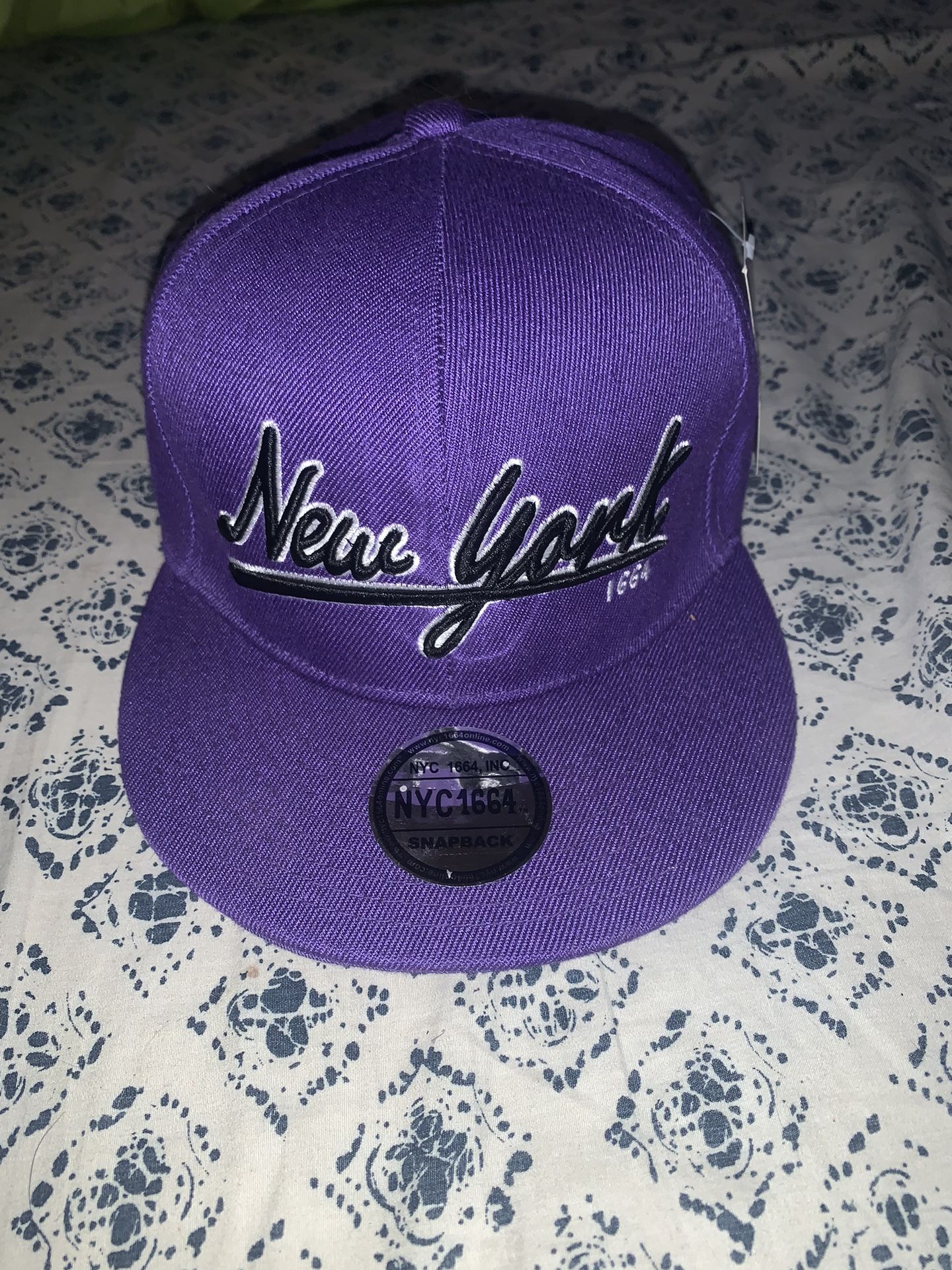 NY NYC 1664 Snap back