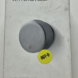 August AUG-SL05-M01-S01 Wi-Fi Smart Lock - Silver