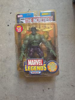 Incredible hulk action figure