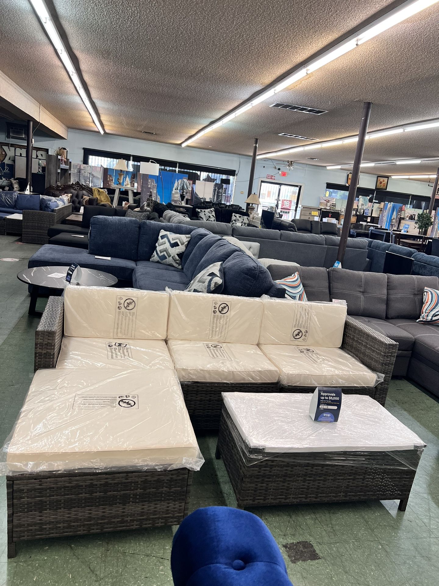 🥳Flash Deal🥳 Brand New Outdoor Furniture Patio Sectional With Coffee Table $399, Finance Available, Delivery Available