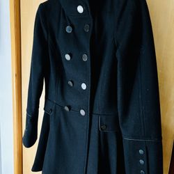 Wool Pea Coat Calvin Klein 