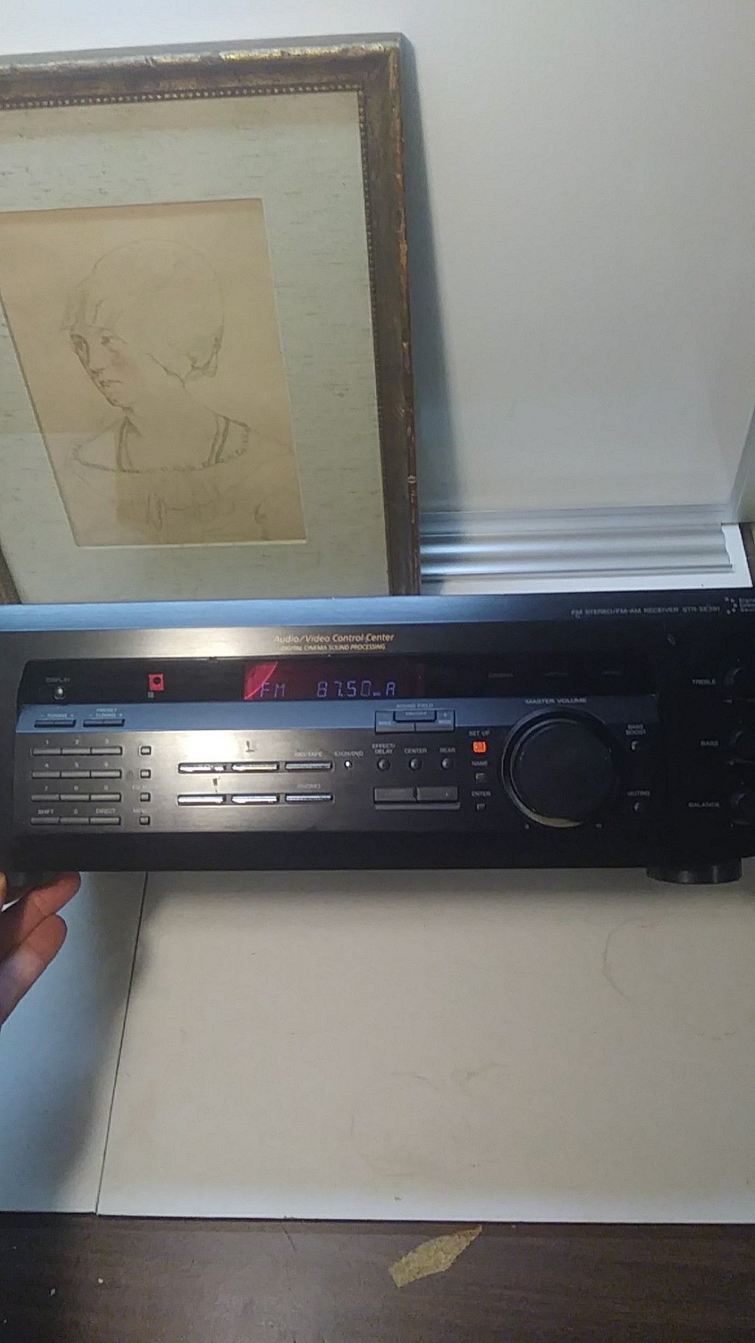 Sony receiver