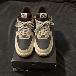 10.5 Nike AF1 - Cream Vintage Green - FQ8823-236