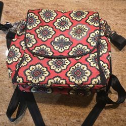 Petunia Pickle Bottom Boxy Backpack Diaper Bag in Lively Lima Pattern