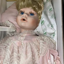 Vintage Seymour  Mann Porcelain Doll