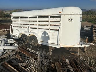 Horse/Cattle Trailer!