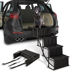 Vodipetko Dog Car Stairs Ramp