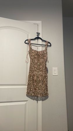 Gold HOCO dress