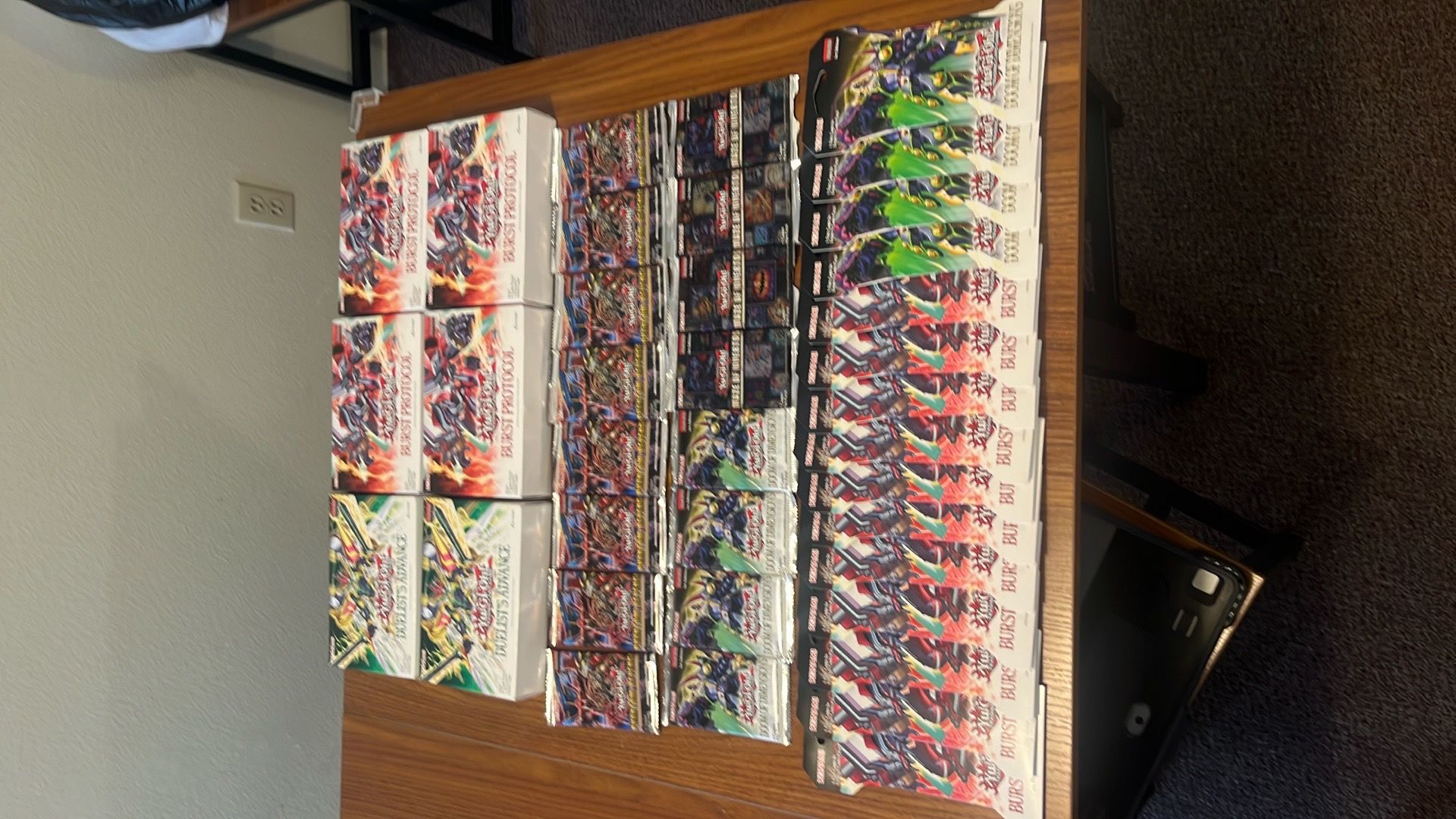 Yugioh cards 55 packs unopened