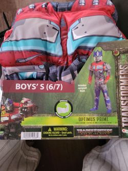 Halloween Costume Optimus Prime TRANSFORMERS