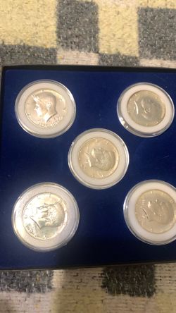 United States mint proof minted in San Francisco 90% silver coins for collectors