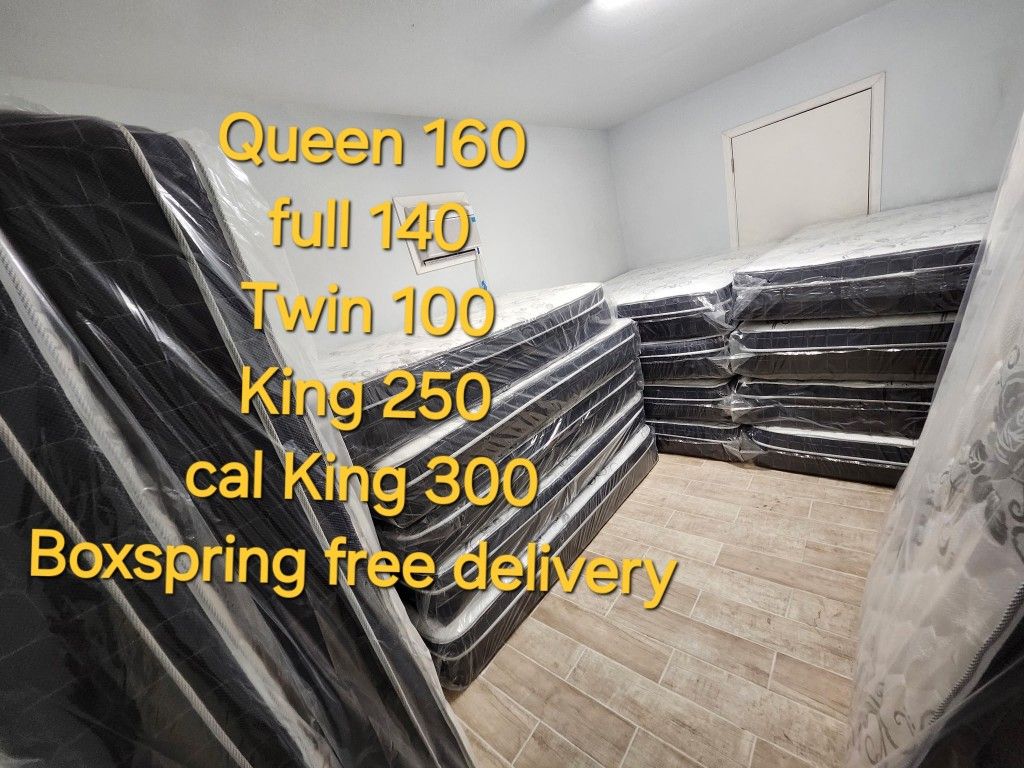 Mattress Pillow Top New