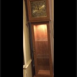 Grandfather Clock With Display Shelves And Storage $150.00