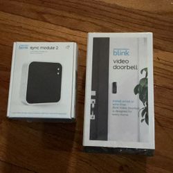 Blink Doorbell, And Sink Module Unopened