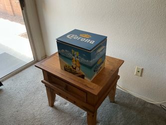 Corona light metal cooler