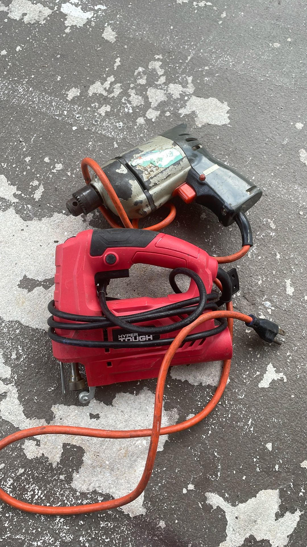 Jigsaw And electric drill ($10 for both)
