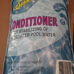 SPLASH Water Conditioner for Chlorine Pools - 8 lb Bag - For Stabilizing