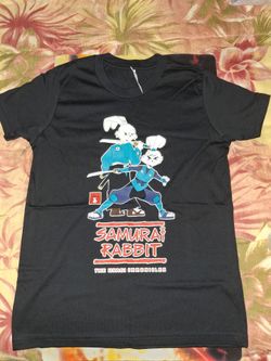Samurai Rabbit The Usagi Chronicles Graphic T-Shirt SIZE CHILD MEDIUM 10-12...NEW...SMOKE FREE HOME...$20 OBO...