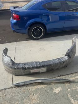 Ram 1500 sport front bumper cover and trim