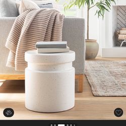 Cement Side Table 