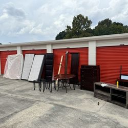 Gently used furniture  dark brown
