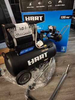 HART 8-Gallon 135 PSI Air Compressor