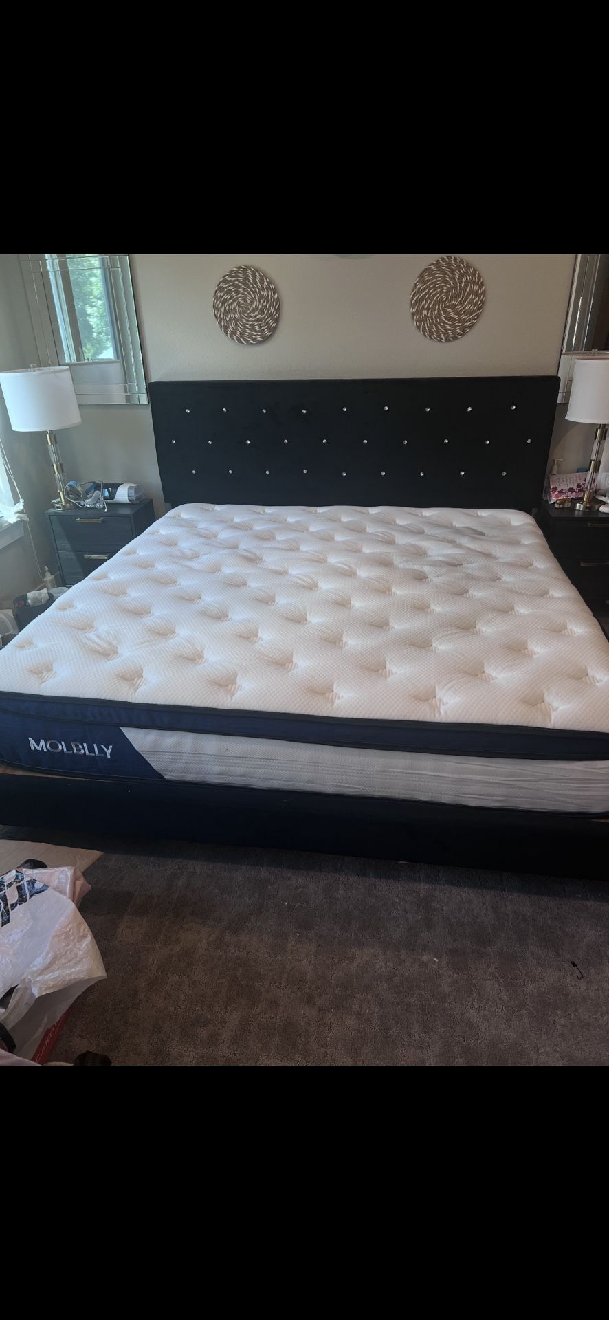 King Bed Frame And Mattress