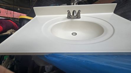 White Vanity Top 37 X 22