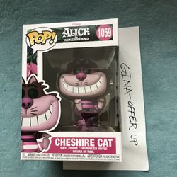 Disney Alice In Wonderland Cheshire Cat 1059 Funko Pop