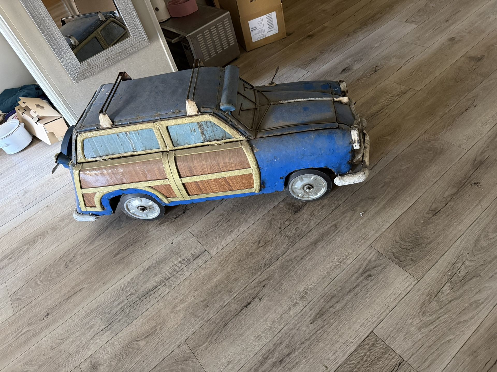 Custom Vintage Metal Ice Chest 