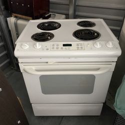 G Stove, 30 inch floor burners electrical