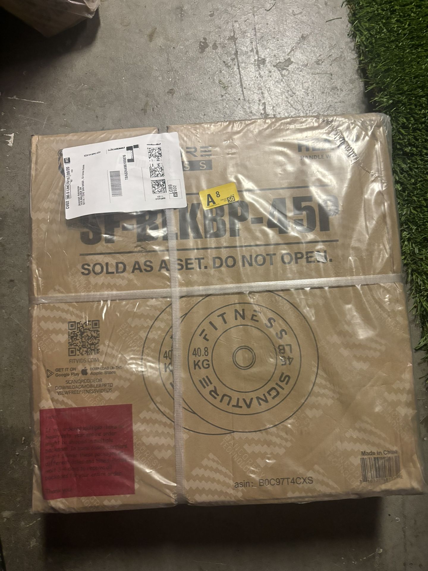 Bumper Plate 45lbs Pair