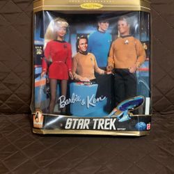 Barbie & Ken  Star Trek Gift Set 1996