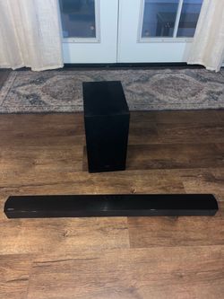 Samsung Sound Bar and Subwoofer