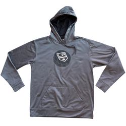 Los Angeles Kings hockey team apparel hoodie medium mens sport gray sweater