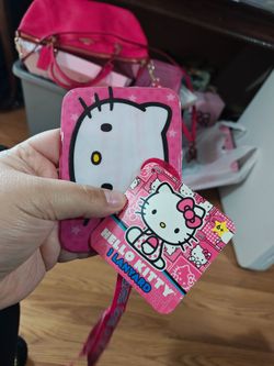 Hello Kitty lanyard ID holder