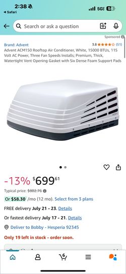 Rv Rooftop Air Conditioner