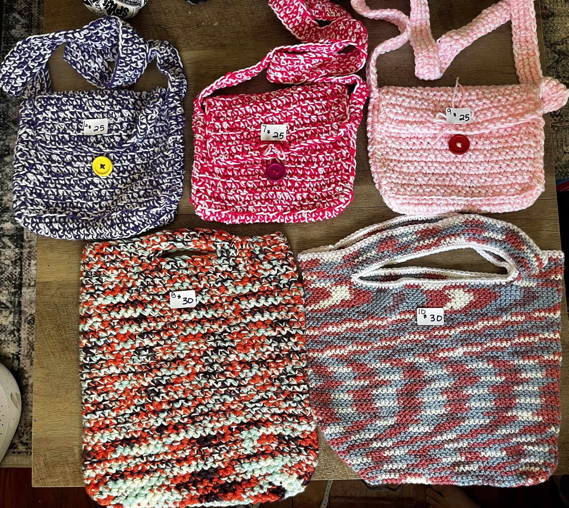 Knitted Bags/Purses