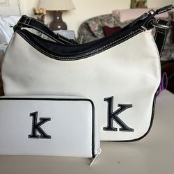 Handbag/ Wallet With Letter K